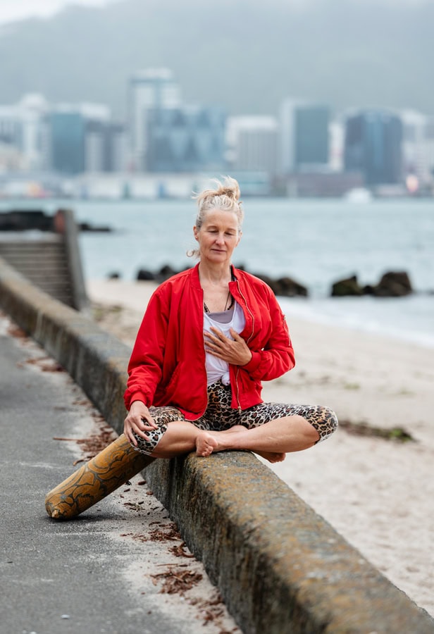 Florence Charvin Photography personal branding Karlin yoga photo